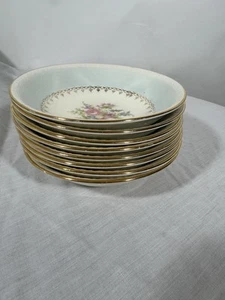 8er Set Homer Laughlin Eierschale Georgian Chateau Blue 5,25" Obst/Dessert/Schalen - Bild 1 von 9