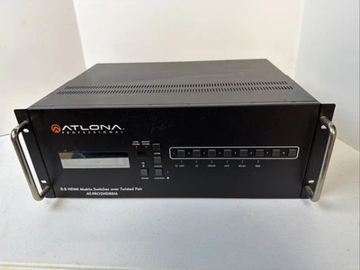 Atlona AT-PRO2HD88M, HDBaseT, conmutador de matriz HDMI 8:8 sobre par trenzado Foto 1 de 4