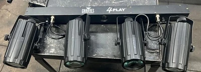 Chauvet 4PLAY LED Moonflower Light Bar (4 heads with rings of R, G, B, & W LEDs) - Image 1 of 4
