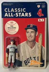 Super 7 Ted Williams (circa 1941) 4” Action Figure Red Socks ~NEW - Picture 1 of 5