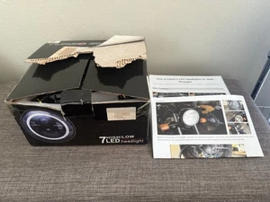 NIB TURBO SII 7-inch Round LED High/Low Single Headlight - Picture 1 of 10