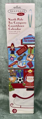 2007 Hallmark Keepsake Kids North Pole Toy Company  Countdown Calendar 3+ - Image 1 of 3