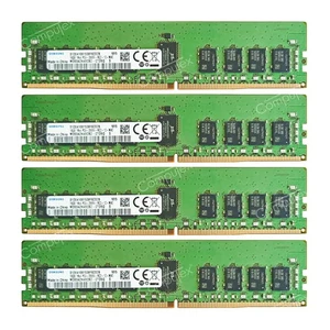 Samsung 64GB 4X16GB DDR4-21300R 2666MHz RDIMM ECC REG Zarejestrowana pamięć serwera - Zdjęcie 1 z 5