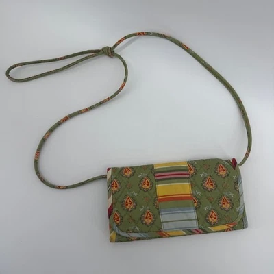 Longaberger Homestead Floral Acolchado Bandolera Cartera Correa Extraíble Foto 1 de 4