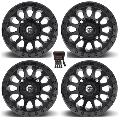 Fuel Vector UTV Wheels Black 15" Kawasaki Teryx Mule - Image 1 of 3