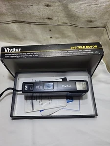 Cámara tele motor Vivitar 845 vintage con caja y papeleo  - Imagen 1 de 7