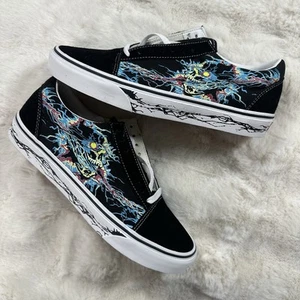 Vans Shoes Old Skool Men's Size 9 Zap Glow In The Dark Rare VN0A5KRF96C - Picture 1 of 9