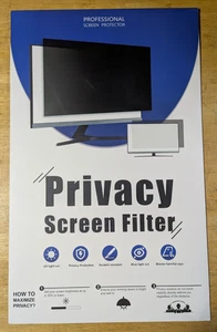 [2 Pack] 27 Inch Computer Monitor Privacy Screen Filter 16:9 Protect Your Data - Afbeelding 1 van 6
