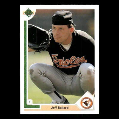 Jeff Ballard #260 1991 Upper Deck Baltimore Orioles Baseball Card MLB - Image 1 of 3