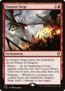 ~1x Outpost Siege x1 ~NM~ CLB Magic the Gathering MtG~ - Picture 1 of 1