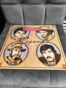 Legends - Various - 1986 Vinyl lp SEALED - Twitty, Haggard, Williams, Conlee - Picture 1 of 2