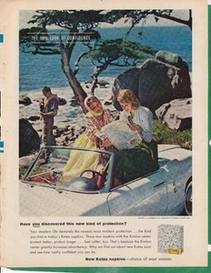 Pubblicità rivista - 1959 - Tovaglioli sanitari Kotex - Foto 1 di 1