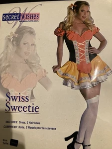 Woman’s Sexy Swiss Maiden Costume Size Medium Octoberfest Festival Halloween - Bild 1 von 8