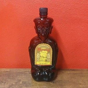 Vtg Collectible Aztec Kahlua Liquor EMPTY Brown Heritage Ed. 11" Bottle - 980 ml - Picture 1 of 7