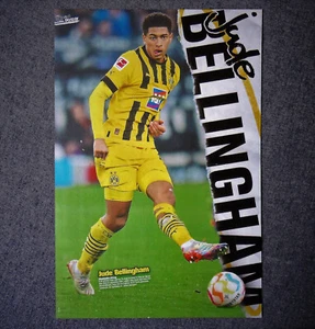 Poster Jude Bellingham - Borussia Dortmund - Größe 42 cm x 28 cm # - Bild 1 von 1