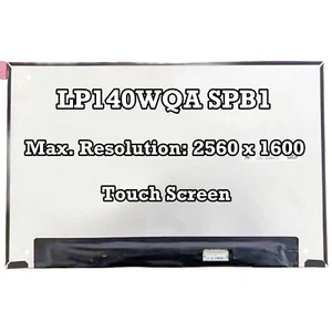 LP140WQA SPB1 14" Replacement 2560X1600 LED LCD Screen Touch Display 40Pins - Picture 1 of 2
