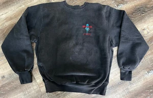 Vintage Motown Cafe Las Vegas Black Sweatshirt Size Large XL USA - Picture 1 of 8