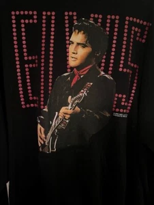 ELVIS PRESLEY 1968 Licensed Adult Pullover Hooded Sweatshirt Hoodie Large - Picture 1 of 1