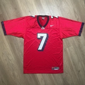 Vintage Nike Team Y2K Fresno State Bulldogs NCAA College Football Mesh Trikot #7 S - Bild 1 von 8
