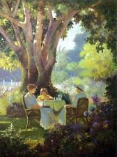 Abbott Fuller Graves High Tea Oil Painting repro