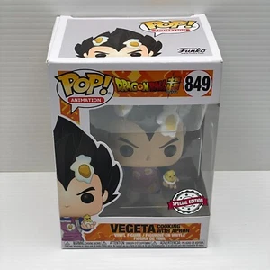Funko Pop! Dragon Ball Z Vegeta Cooking With Apron #849 - Picture 1 of 12