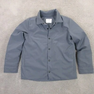 Old Navy Active Stretchtech Jacket Boys L (10-12) Insulated Winter Snap Button - Picture 1 of 12