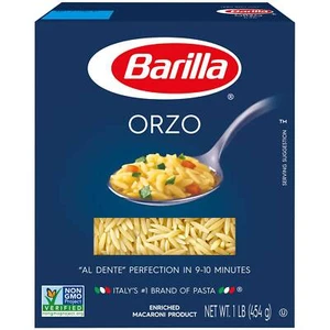 Barilla Semolina & Durum Wheat Orzo Pasta (16 Ounces - 16 Case) - Picture 1 of 1
