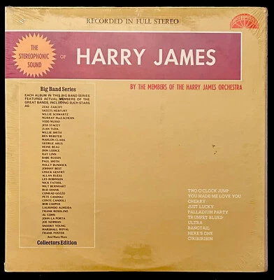 Harry James Orchestra ‎– The Stereophonic Sound Of  Harry James LP - NM & SEALED - Image 1 of 2
