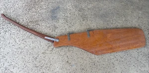 VTG Wood Boat Rudder & Tiller Rustic Nautical Decor Tiki Bar 61’ - Picture 1 of 11