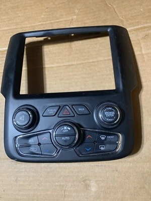 2013-2018 DODGE Ram 1500 Climate Temperature A/C Heater Control Panel 1UJ97DX9AE - Image 1 of 4