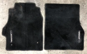 00-05 TOYOTA MR2 SPYDER Floor Mats Rugs Carpets 2pc Set Black - Picture 1 of 10