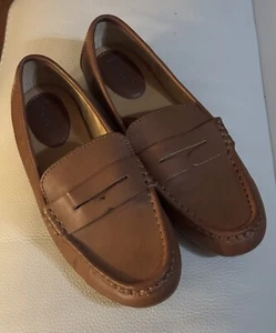 Boc Women’s Brown Loafers Driving Moccasins Shoes Size 7M - Picture 1 of 2