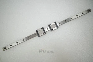 IKO Miniaturführung alt Typ NNB LWL12R370E Kugel 1Schiene, 2 Block LMG-I-1481 = 1M46-3 - Bild 1 von 12