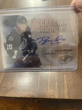 2005-06 Upper Deck Ice Glacial Graphs Ryan Kesler Auto Vancouver Canucks #GG-RK