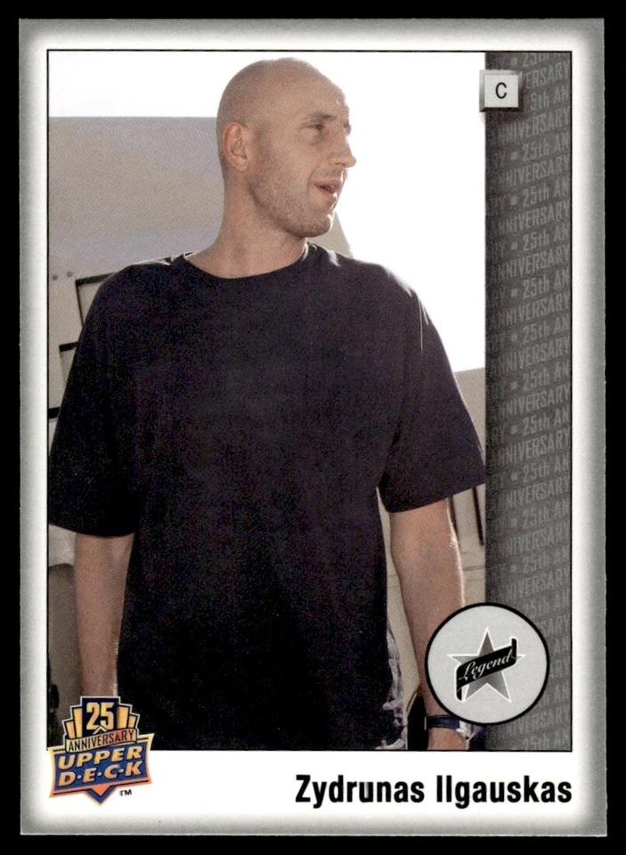 2014 Upper Deck 25th Anniversary Zydrnanas Ilgauskas Cleveland Cavaliers #69 - Image 1 of 2