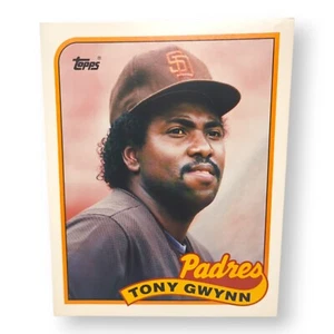 1989 Topps Tony Gwynn Baseballkarte Schulordner # 570 - San Diego Padres - Bild 1 von 9