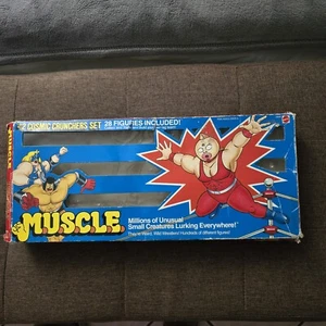 M.U.S.C.L.E Men #2 Cosmic Crushers 27 figures Mattel Bandai 1985 Kinnikuman - Picture 1 of 4