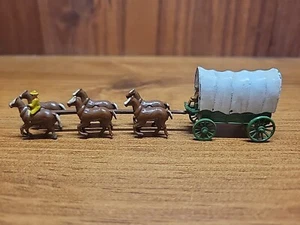 Rare Matchbox Lesney Moko Covered Wagon and Horses 1955 - RARE HTF - Picture 1 of 17