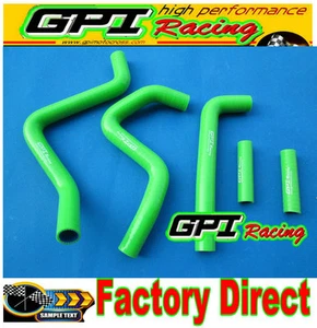 Manguera radiador silicona Kawasaki KX250 KX 250 2 tiempos 1994-2002 2000 2001 verde - Imagen 1 de 12