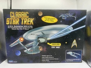 Playmates 2022 Classic Star Trek USS Enterprise NCC-1701 Lights Sound! Sealed! - Picture 1 of 6