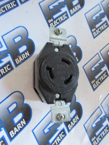 Leviton 2340 Twistlock Receptacle 20 Amp 480 Volt 2P3W L8-20R -NEW-B - Picture 1 of 4