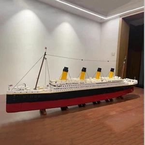 Lot de blocs de construction Titanic neufs à faire soi-même - 9090 pièces, jouet cadeau, blocs compatibles - Photo 1/9