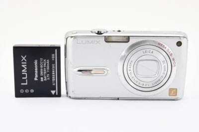 Panasonic Lumix DMC-FX07 Digital Camera Silver English Language From Japan Used - Image 1 of 4