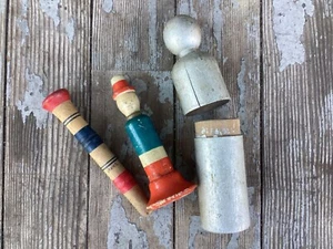 vtg. simple odd wood toys made in france - Picture 1 of 3