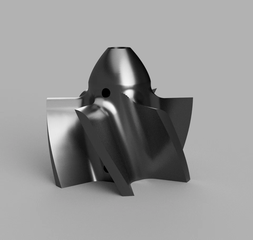 Ersatzteil Propeller Ø54mm RC Boot  inkl. Madenschraube 1-2 Tage Lieferung DE - Bild 1 von 1