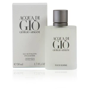 GIORGIO ARMANI ACQUA DI GIO 50ML EDT SPRAY FOR MEN BRAND NEW & SEALED - Picture 1 of 3