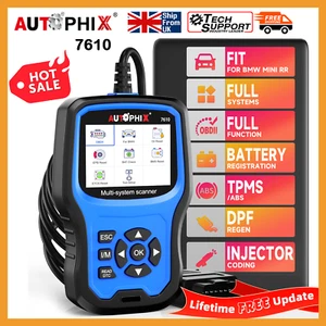 Autophix 7610 OBD2 Diagnostic Scanner Car Oil EPB DPF TPMS Reset All System Tool - Picture 1 of 11