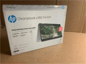 HP 14" 2-in-1 Chromebook Laptop - Intel Processor - 4GB RAM - SEE DETAILS - Picture 1 of 4