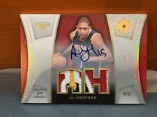 2007-08 Upper Deck Ultimate Collection Al Horford Rookie Auto & Patches #’d 10