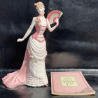 Ltd Ed Royal Worcester Figurine ‘The Painted Fan’ Age of Elegance Series+Booklet